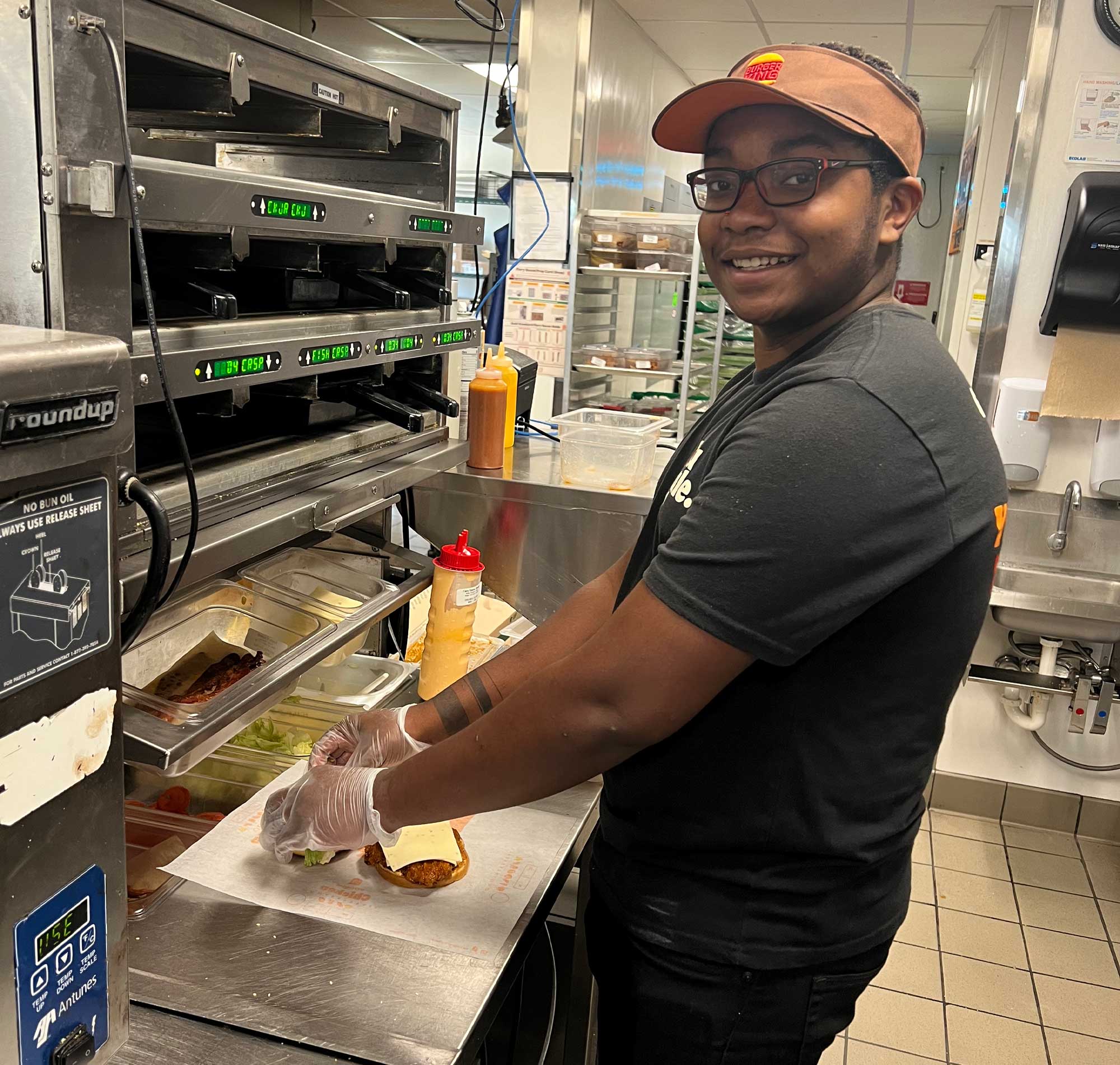 Ampler Burgers team member